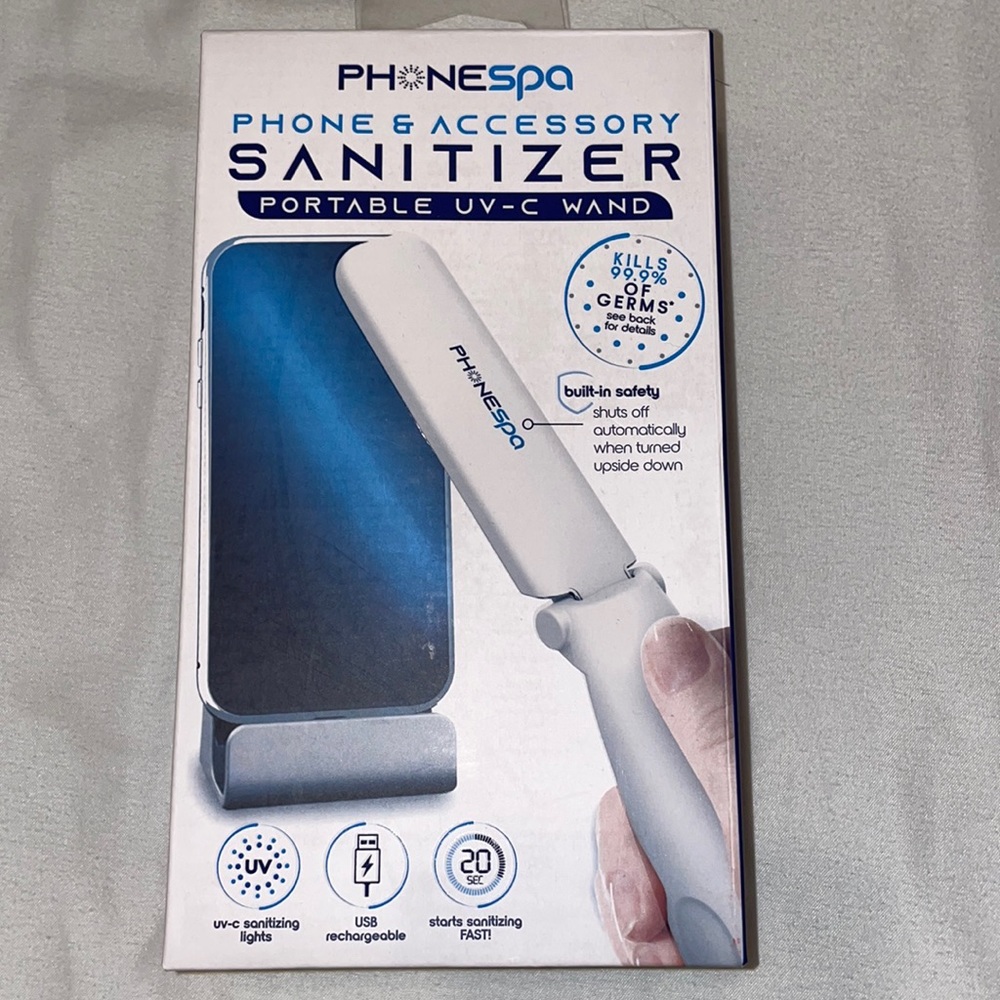 Phone Spa Sanitizer Portable UV-C Wand